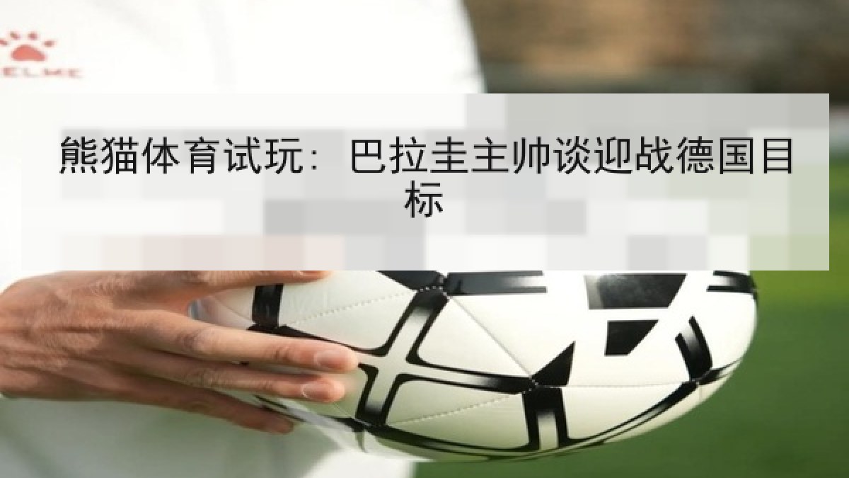 熊猫体育试玩: 巴拉圭主帅谈迎战德国目标 熊猫体育试玩: 巴拉圭主帅谈迎战德国目标